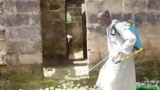 My regional farmer saw me peeing&comma; Fucked me till I screamed for help